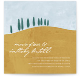 Tuscan Hill Wedding Invitations