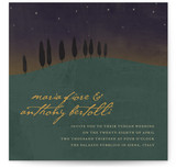 Tuscan Hill Wedding Invitations