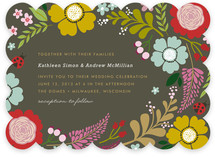 Ladybug Garden Wedding Invitations