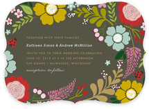 Ladybug Garden Wedding Invitations