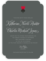 Hearts and Spades Wedding Invitations