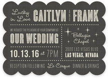 Lucky in Love Wedding Invitations