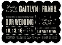 Lucky in Love Wedding Invitations