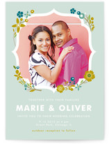 Ornamental Floral Wedding Invitations