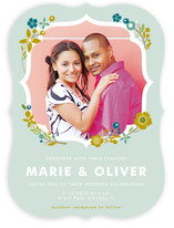 Ornamental Floral Wedding Invitations
