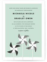 Pinwheels Wedding Invitations