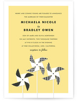 Pinwheels Wedding Invitations