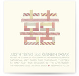 Double Washi-ness Wedding Invitations