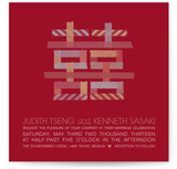 Double Washi-ness Wedding Invitations