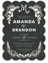 Chalkboard Wedding Invitations