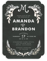 Chalkboard Wedding Invitations