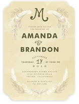 Chalkboard Wedding Invitations