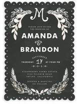 Chalkboard Wedding Invitations