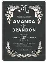 Chalkboard Wedding Invitations