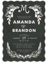 Chalkboard Wedding Invitations