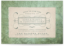 Tea and Topo Wedding Invitations