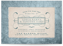 Tea and Topo Wedding Invitations