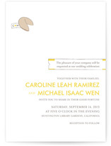 Read This Fortune, Cookie Wedding Invitations