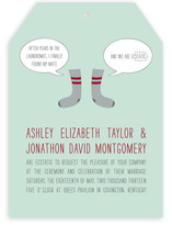 Sole Mates Wedding Invitations