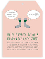 Sole Mates Wedding Invitations