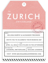 Come Fly with Us Wedding Invitations