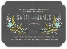 Botanical Blooms Wedding Invitations