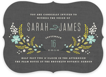 Botanical Blooms Wedding Invitations