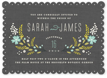 Botanical Blooms Wedding Invitations