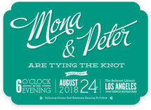 Love Script Wedding Invitations