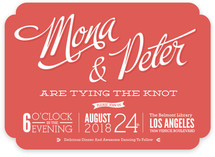 Love Script Wedding Invitations