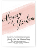 Awash Watercolor Wedding Invitations