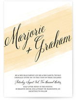 Awash Watercolor Wedding Invitations
