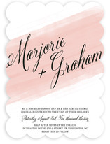 Awash Watercolor Wedding Invitations