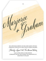 Awash Watercolor Wedding Invitations