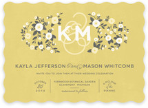 Cheerful Bloom Wedding Invitations