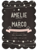 Paris Lights Wedding Invitations