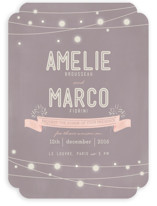 Paris Lights Wedding Invitations