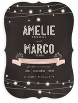 Paris Lights Wedding Invitations