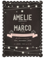 Paris Lights Wedding Invitations