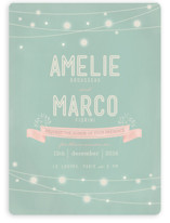 Paris Lights Wedding Invitations
