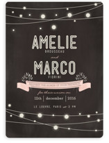 Paris Lights Wedding Invitations
