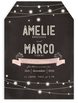 Paris Lights Wedding Invitations