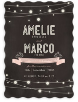 Paris Lights Wedding Invitations