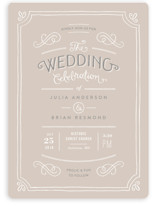 Hand Delivered Wedding Invitations