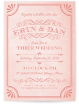 A Chalkboard Marriage Wedding Invitations