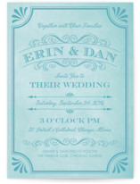 A Chalkboard Marriage Wedding Invitations
