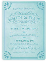 A Chalkboard Marriage Wedding Invitations