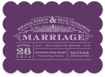 Eloquent Wedding Invitations