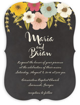 Plentiful Blossoms Wedding Invitations