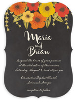 Plentiful Blossoms Wedding Invitations